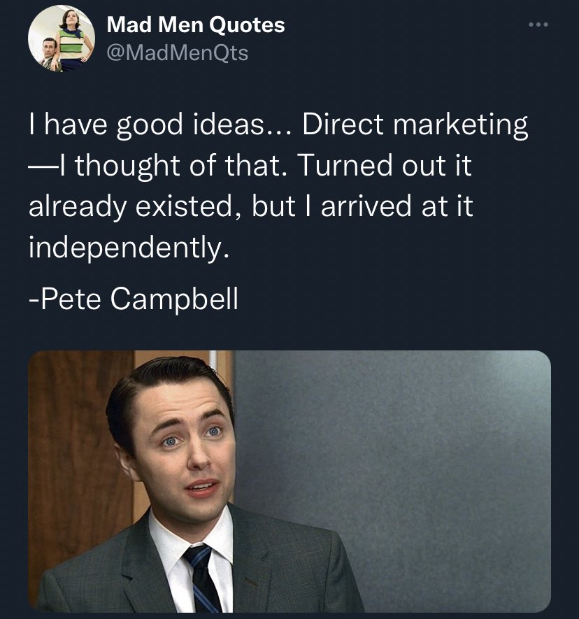DOTRRPod's tweet photo. @jessicabmanor Lol, maybe? Could be parallel thinking though. Appreciate the credit nonetheless! https://t.co/kOlYoNxmuA