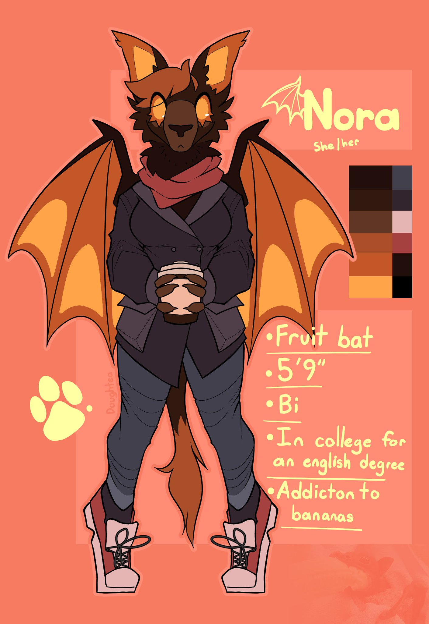 𝗗𝗼𝘂𝗴𝗵🍵🐀 on Twitter "*gif of bat eating a banana really fast* https//t.co/8pfSwkBKoa" / Twitter