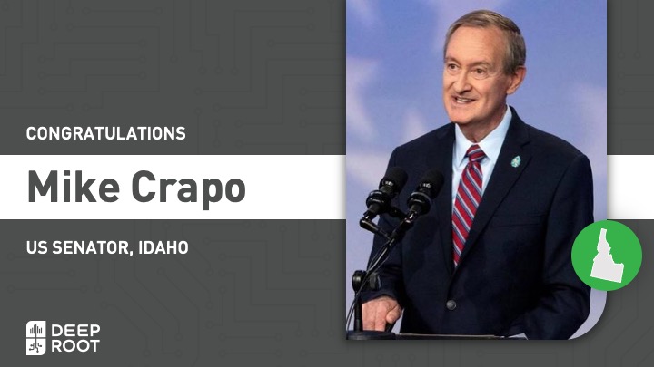 Congratulations to Senator @CrapoForSenate on his re-election! #IDSEN