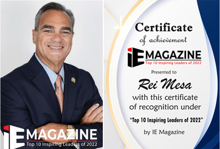 bhhs_florida's tweet photo. Rei Mesa, CEO of Berkshire Hathaway HomeServices Florida Realty Receives Recognition of Top 10 Inspiring Leaders of 2022 By IE Magazine https://t.co/6dN9MsFRtn https://t.co/JTuHW7LArA