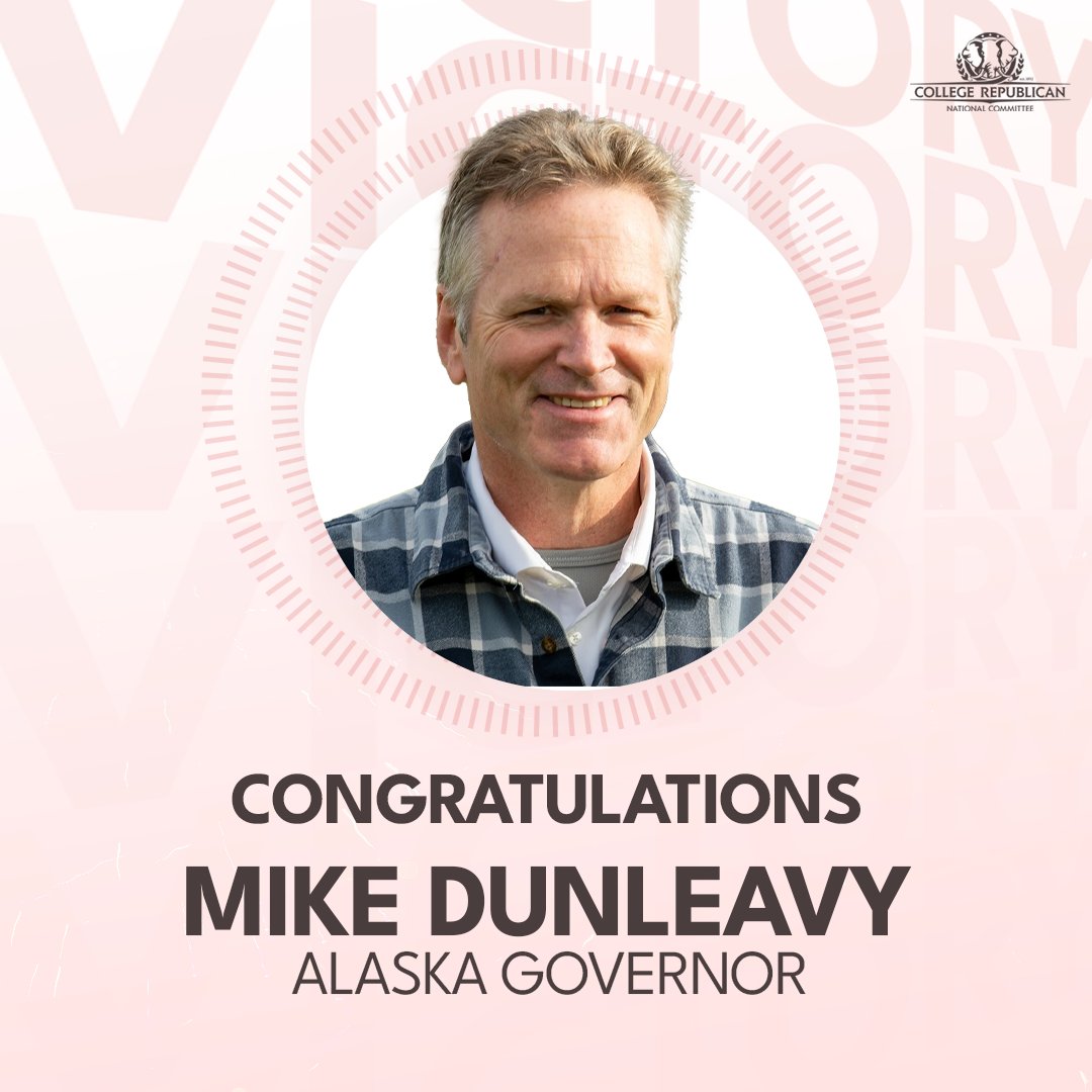 Congratulations, @MikeDunleavyGov!