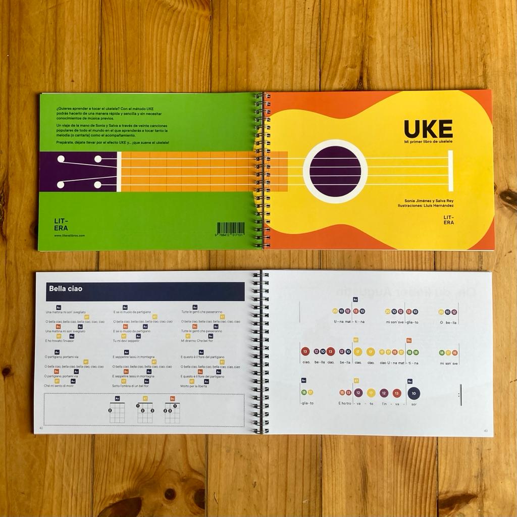 "UKE, el meu primer llibre d'ukelele" ja està arribant a les llibreries. Felicitat màxima i amb ganes que el tingueu i ens feu arribar les vostres sensacions!
#UKE #ukelele 
<a href="/SalvaReyNagel/">Salva Rey</a> <a href="/srtolillo/">@srtolillo</a> @literalibros