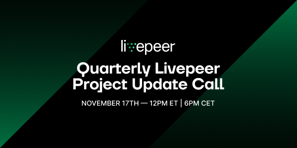 Livepeer tweet media