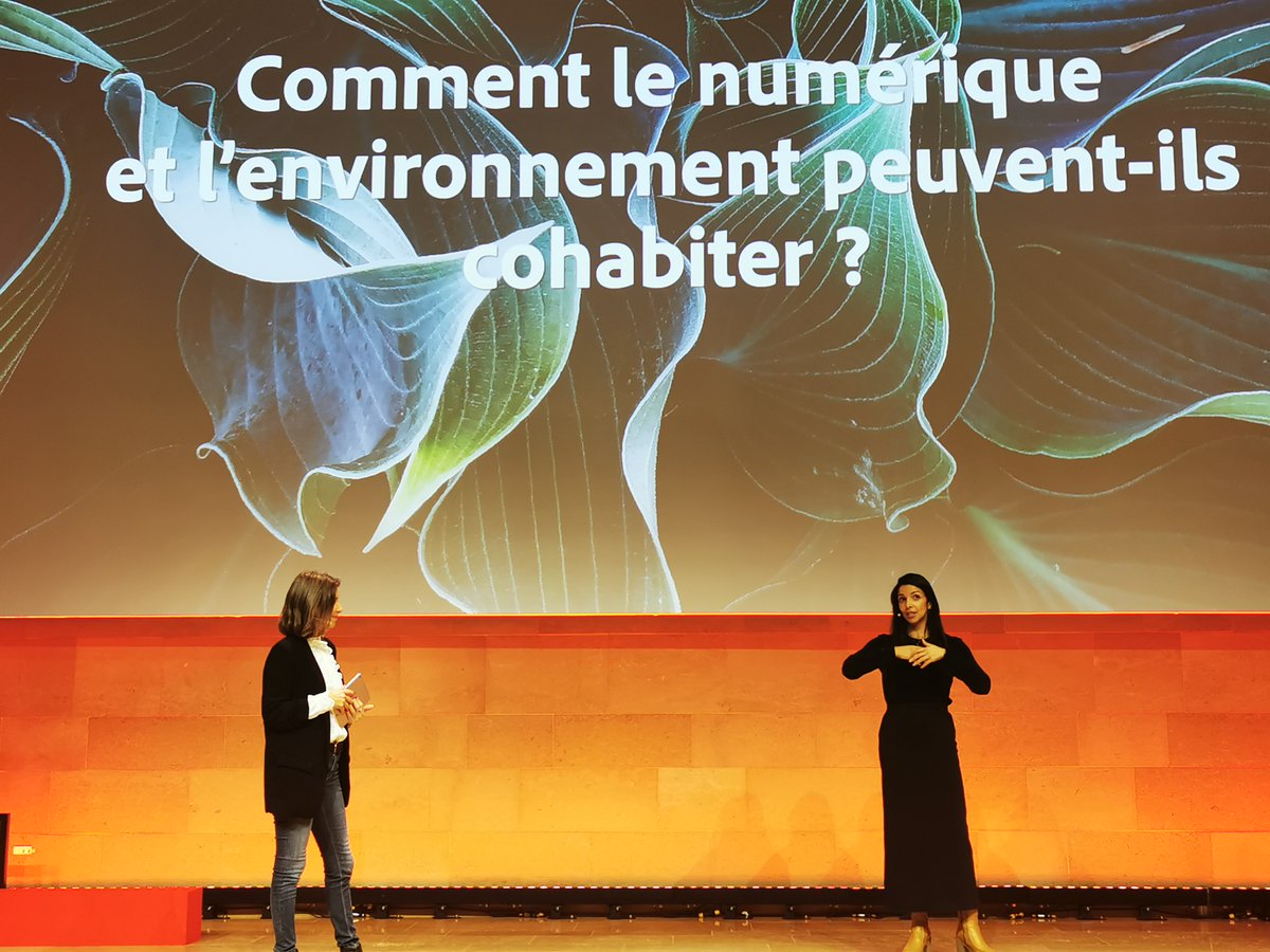 Jonathan Chan 💡📣 (@chanperco) on Twitter photo 📱♻️ Pour Inès Leonarduzzi de de <a href="/DigiForPlanet/">Digital For The Planet</a>, l'action la plus importante est de garder le plus longtemps les appareils.
La fabrication et le recyclage consomment 2/3 des ressources.
Il faut avoir connaissance des usages et de son empreinte.
#AdobeExperienceMakers2022 📱♻️ Pour Inès Leonarduzzi de de <a href="/DigiForPlanet/">Digital For The Planet</a>, l'action la plus importante est de garder le plus longtemps les appareils.
La fabrication et le recyclage consomment 2/3 des ressources.
Il faut avoir connaissance des usages et de son empreinte.
#AdobeExperienceMakers2022