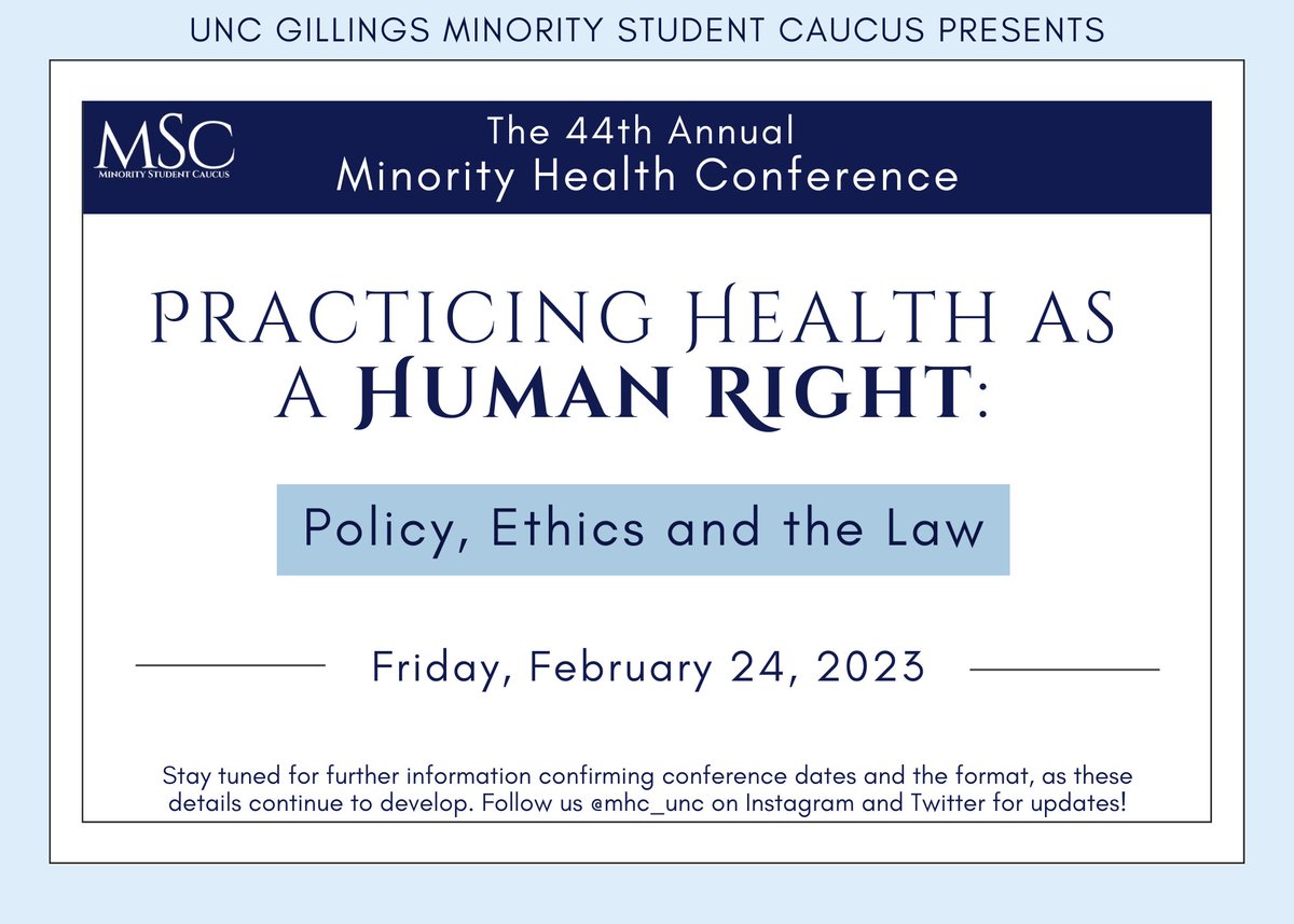 UNC Public Health tweet media