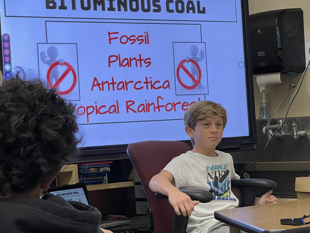 MsAnderer's tweet photo. A review mashup between Hot Seat and Taboo for our science test tomorrow on Continental Drift Theory. So much fun! 🌎🔃@MsBrew @MAPaceEWSD @WilletsRoadMS @EastWillistonSD #ewlearns https://t.co/1G1KzPGLvv