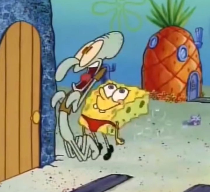 PausedSponge's tweet photo. Kinky SpongeBob frames for your morning 🥰 https://t.co/tcxedOmbcr