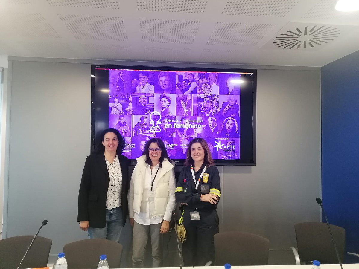 espaitec's tweet photo. #Espaitec ha organizado la 3ª Ed de «Ciencia y Tecnología en Femenino» con la participación del IES Torre del Reí d'Orpesa

🚀💁‍♀️El alumnado ha conversado con tecnólogas y científicas que trabajan en la provincia de Castellón

#SomUJI #SomCiència #STEAMfemenino #LosParquesAportan https://t.co/8g4eTmns6h