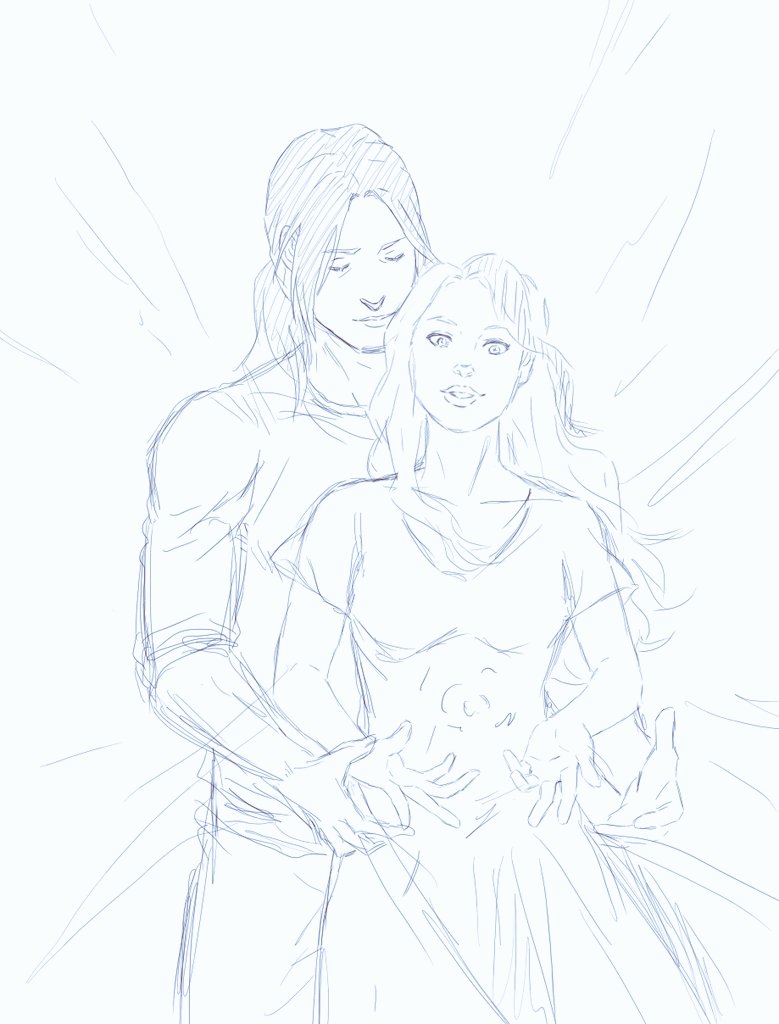 AndreaAN_94's tweet photo. Editando podcast mientras palio mi necesidad de seguir escribiendo el fanfic #Ikeamor dibujando un fanart Ikeamor 🤣🤣 #ElHerederoDeLasSombras #fanart #EHDLS #sketch #Ikeas enseñandole magia de Ilusión a #Imamor 💜💚 https://t.co/CQFZPX7fZu