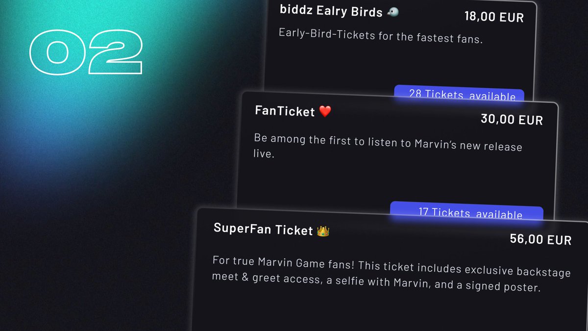 biddz_io's tweet image. Introducing..#biddzMoments 🎉🎫

Learn more below 👇

biddz.io 👈
