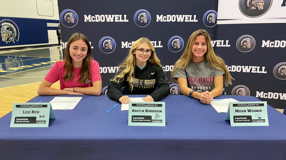 mcdathletics's tweet photo. Lexi Rich - @MaryvilleSaints
Adalyn Henderson - @bw_wlax 
Megan Weidner - @HavenAthletics
Grace Emanuel - @GUKnights
Jenna Ellsworth - @MastodonWSoccer 
Hannah Shepard - @GUKnights 
Josh Samluk - @SRUBaseball 
Hilary Sissem - @RMUSoftball 
Logan Sallot - @WVUWrestling https://t.co/vJBUA0yZbQ