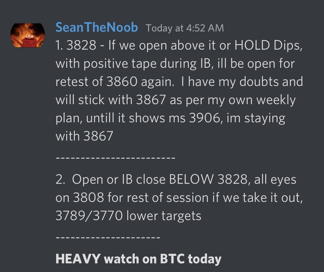 TheOrderFlowLab's tweet photo. $ES - 3828-3789, now 3789 up!
😎😎🔥🔥🤘
Trading is easy just have to know the #Orderow and Wait.
$SPX $SPY https://t.co/nGbbUsucZ2