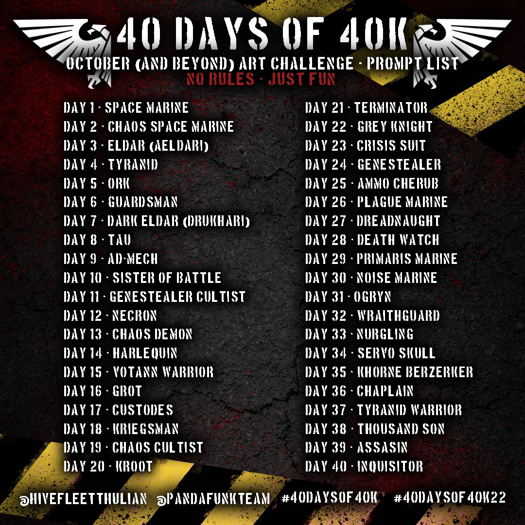 davidtwilby's tweet photo. Finally got around to the second prompt on this.

Quick Chaos Space Marine

#40daysof40k https://t.co/02aQhQcqaa