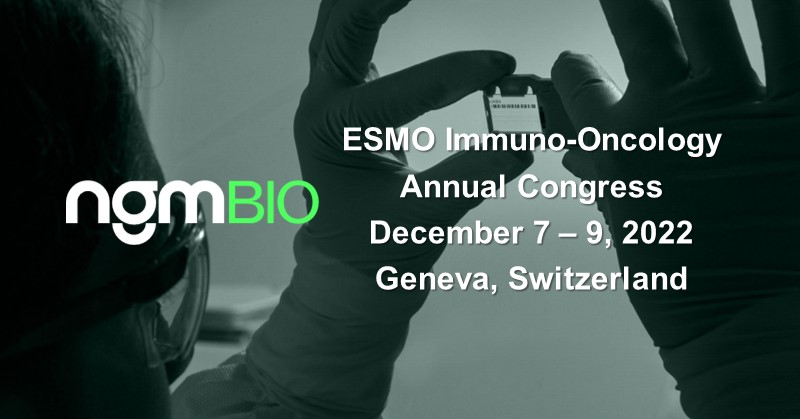 At #ESMOImmuno22, we’ll be presenting a poster showcasing initial data from the Phase 1a monotherapy dose escalation arm of our ongoing Phase 1/2 trial of product candidate NGM707 in patients with advanced #solidtumors. More: bit.ly/3NTD8Q9