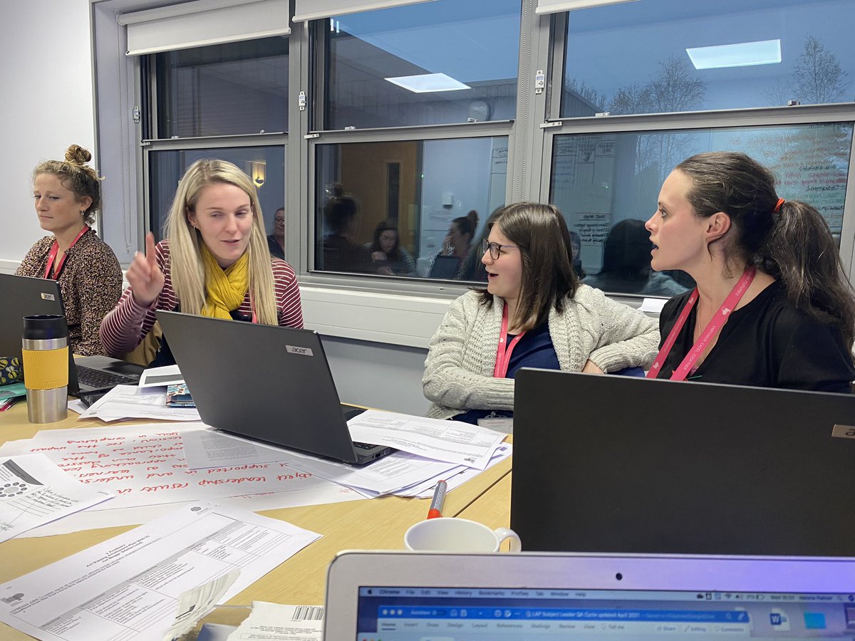 Our Trust middle leaders consider the differences between leading and coordinating a subject and start to work together cross school and hubs to write their plans to raise attainment in their subjects. <a href="/LAPacademies/">LAP</a>