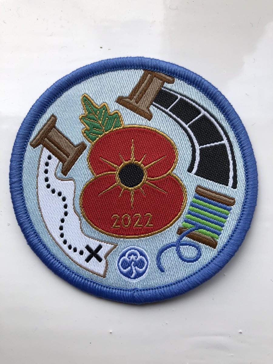 We have a few of the special Children in Need and Remembrance 2022 badges available in the Bath Guide Shop <a href="/GirlguidingBath/">Girlguiding Bath</a> <a href="/StreetWalcot/">Walcot Street</a>