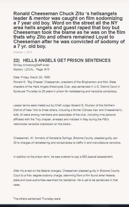 Bengy8182's tweet image. Lookin at a #classicinterview with formers #hellsangels pedophile gang #newyork #president #chuckzito and #howardstern there talking about how 0 fights #chuckzito pretended to  #beatup #jeanclaudevandamme at a #stripclub called #scores .  #motorcycleclub youtube.com/watch?v=b2nYJR…