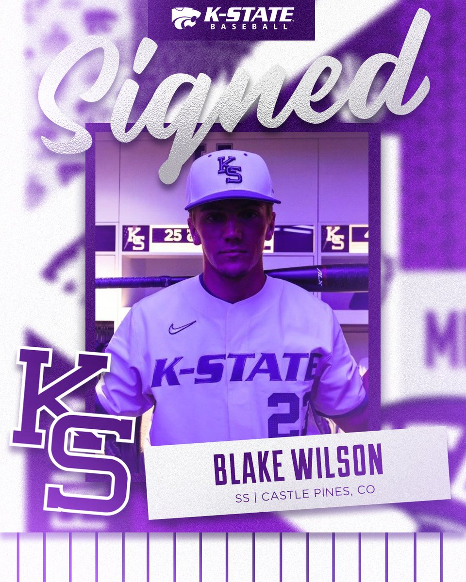 Welcome to the Family, Blake Wilson✍️

#KStateBSB x #NSD23