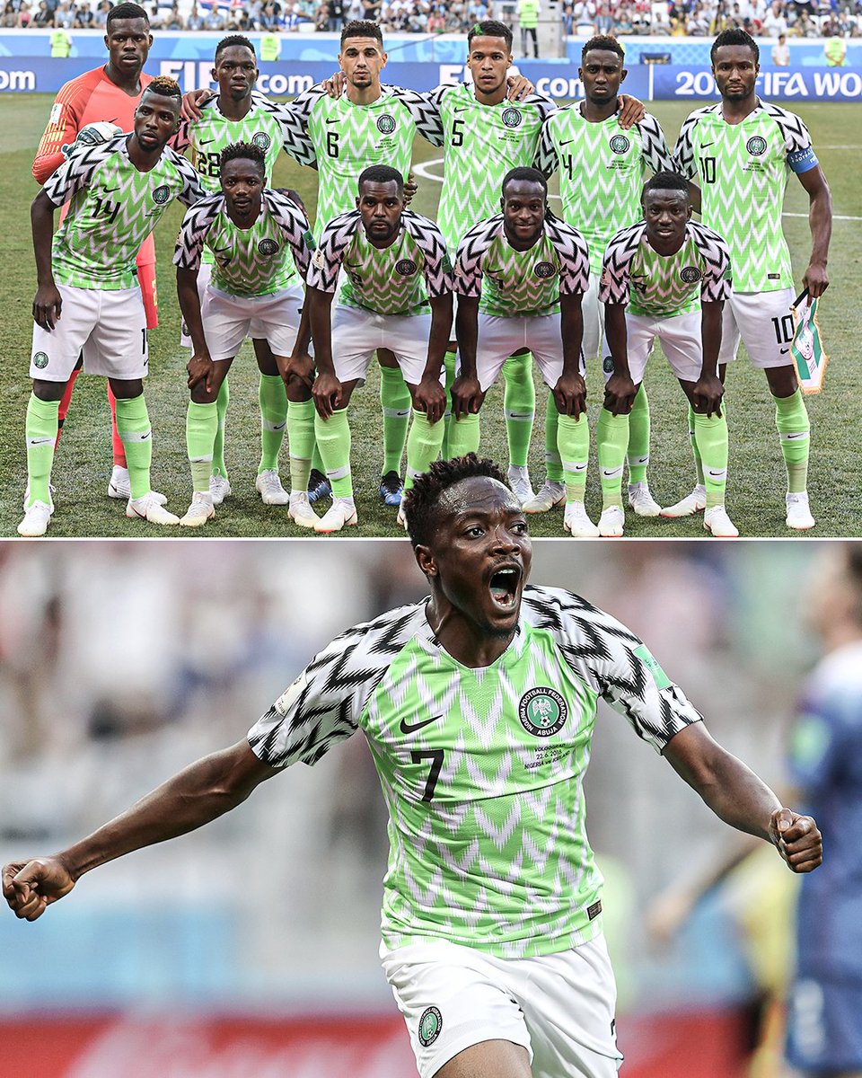 Never forget this Nigeria kit at the 2018 World Cup 😍💚