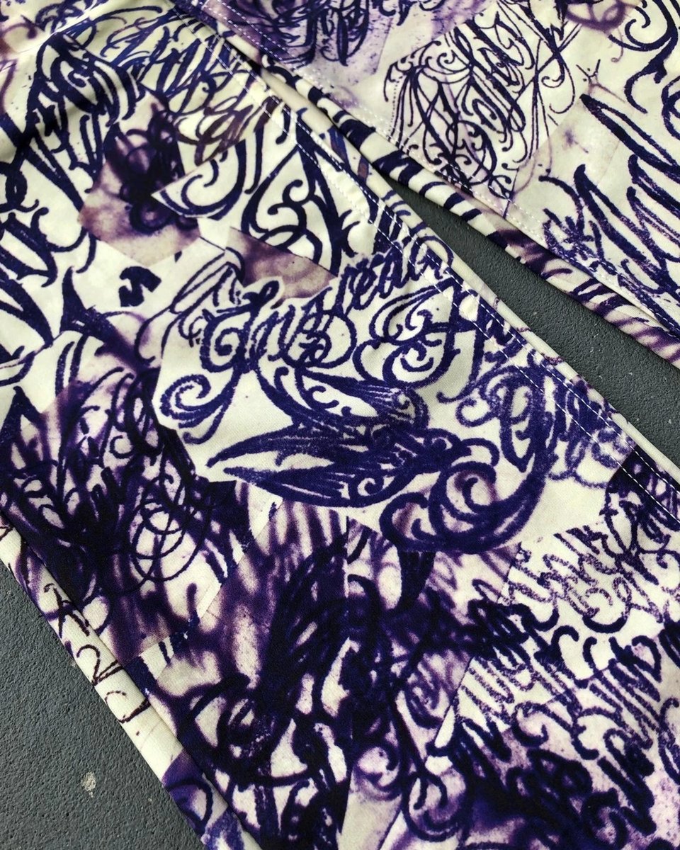 CDGHP AW15 Tattoo Trousers from seller 'Madman_archive'