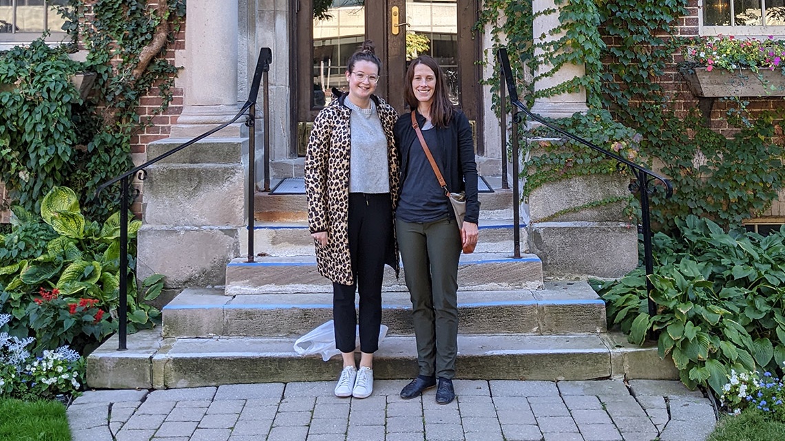University of Toronto (@uoft) on Twitter photo #UofTGrad22: <a href="/UofTKPE/">U of T Kinesiology & Phys Ed</a> grad & her prof share a research history that spans provinces #UofT 📜 uoft.me/8uE #UofTGrad22: <a href="/UofTKPE/">U of T Kinesiology & Phys Ed</a> grad & her prof share a research history that spans provinces #UofT 📜 uoft.me/8uE
