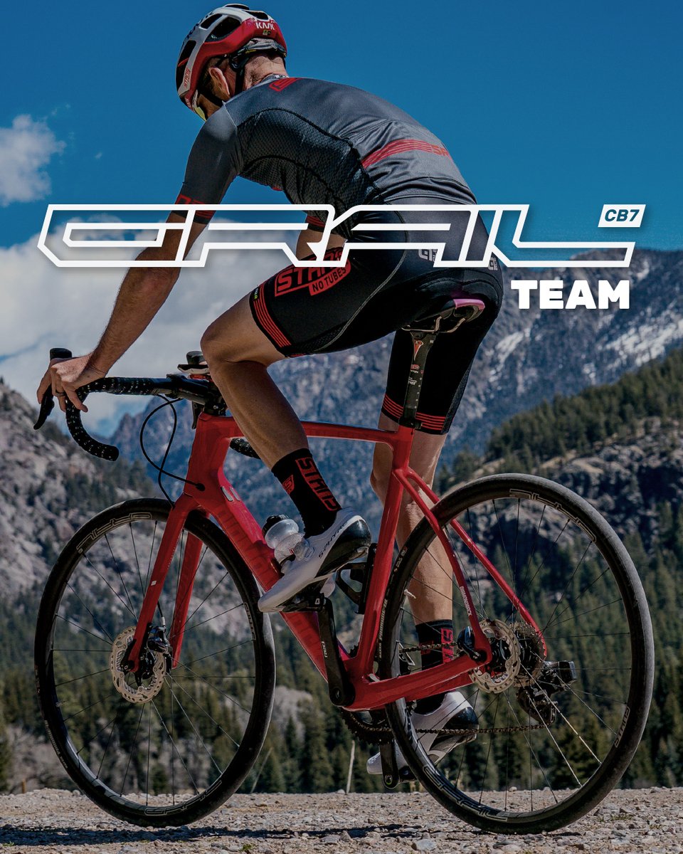 SPECIAL BUILD: the Grail CB7 Team wheels combine our ultralight 300g carbon CB7 rims with reliable E-Sync hubs for a performance-driven gravel race wheelset. Available now in limited quantities: notubes.com/grail-cb7-whee…
