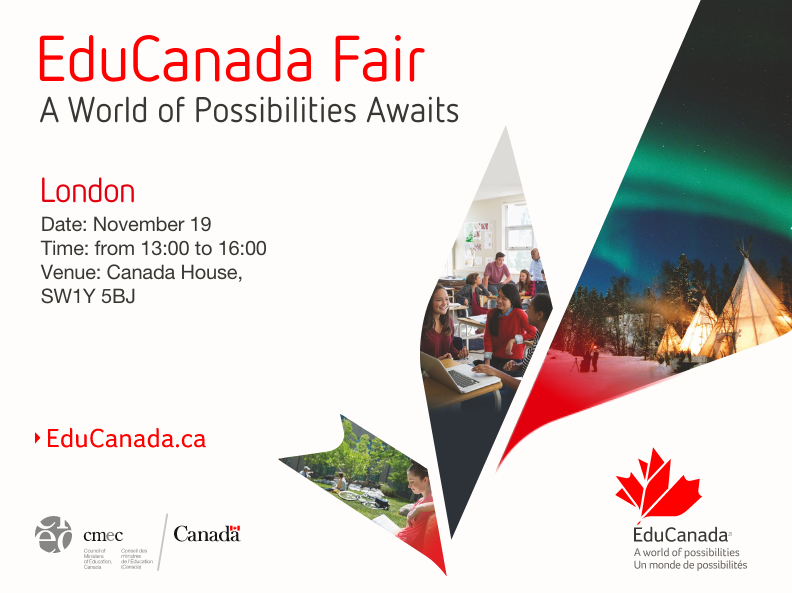 From its high mountain peaks, to expansive coastlines, Canada offers some of the greatest views in the 🌍!

Parents &amp; students in the 🇬🇧 can find out about #StudyInCanada at the #EduCanadaUK undergraduate fair at #CanadaHouse, on Nov. 19! 🇨🇦

Register at: eventbrite.co.uk/e/educanada-uk…