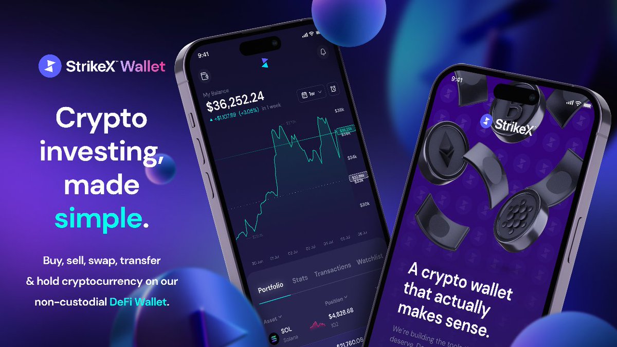 TradeStrikeBVI's tweet photo. Keep your funds #SAFU with the new StrikeX | DeFi Crypto Wallet

Not your keys, not your crypto 🔐

Available now!

🍎 https://t.co/OGApWGEzuw

🤖 https://t.co/svXTYHpRzB

#StrikeXWallet #StrikeX #DeFi #FTX https://t.co/eUmYOyOaA4