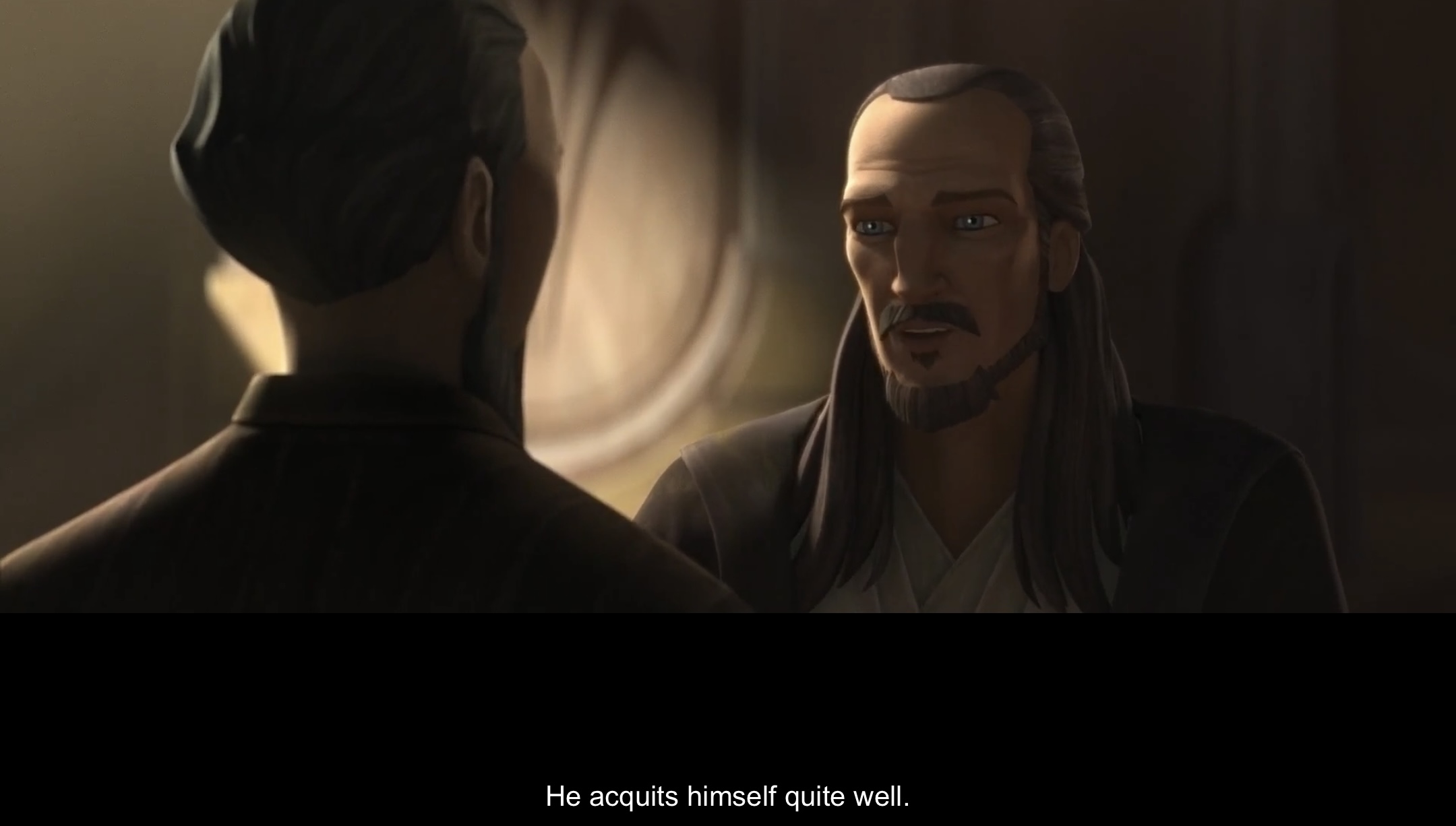 CultureSlate - The long awaited reunion of #QuiGonJinn and #ObiWanKenobi  was an emotional one. 🥲