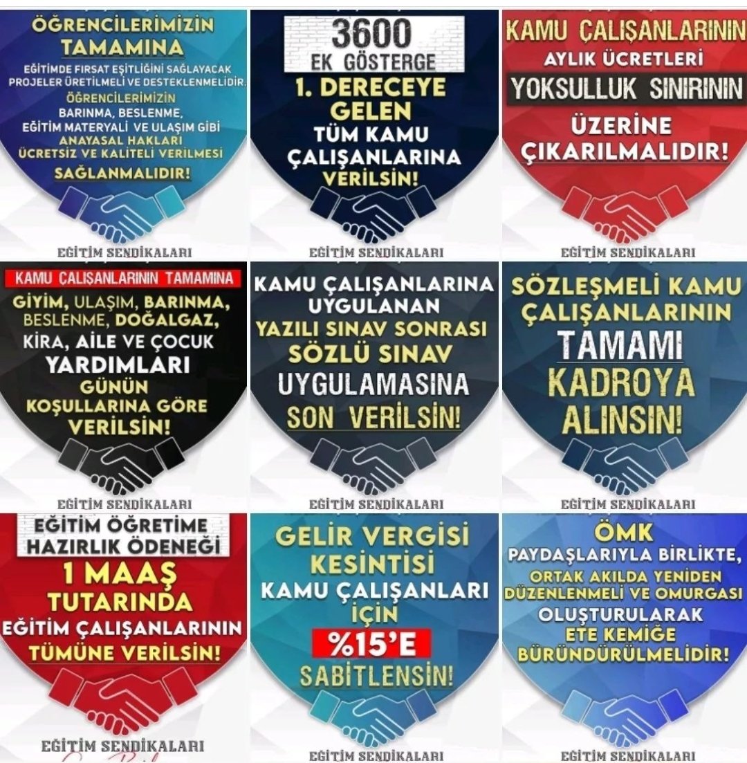 Eğitim İş varsa korkmayın. #mesleknoebetindeyiz