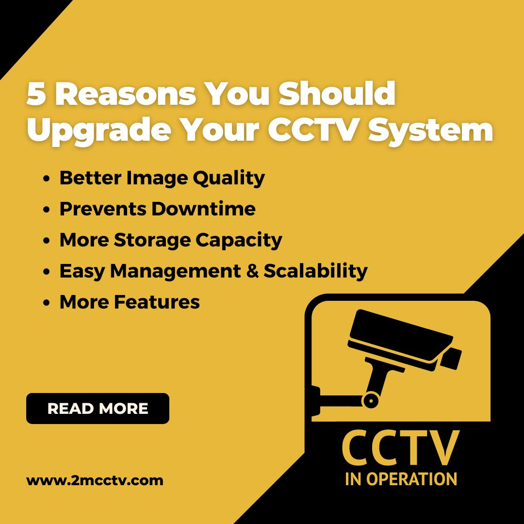 2mcctv's tweet photo. If you’ve had your CCTV system for quite awhile, it might be time for an upgrade.

Need assistance? Contact us!
Email: sales@2mcctv.com
Phone: 877-926-2288

#cctv #security #securitysolutions #securitycameras #securitysystems #homesecurity #surveillance https://t.co/Jq8uBjRUyG