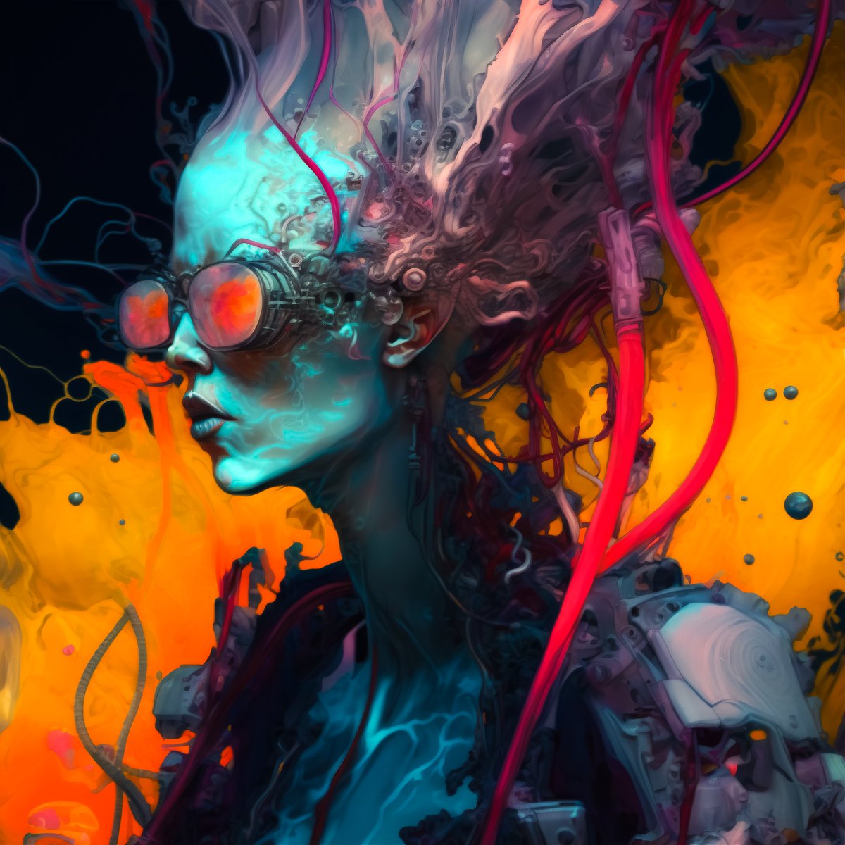 GM! As crypto crashes around us I'll just continue creating. Not much else to do but make more art! ⚡️