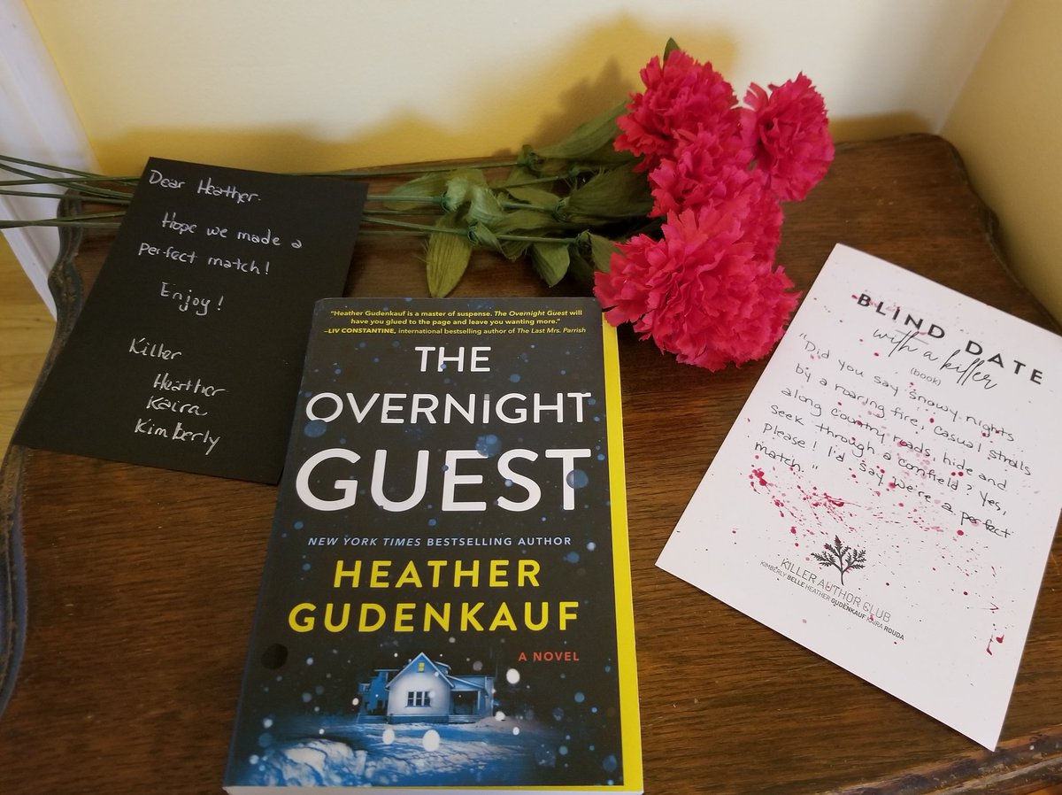 Thank you to @hgudenkauf for the 'blind date with a killer book' copy of The Overnight Guest. A woman receives an unexpected visitor during a deadly snowstorm in this chilling thriller from New York Times bestselling author Heather Gudenkauf.
#TheOvernightGuest #bookmail