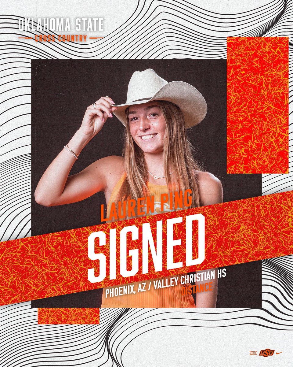 run4okstate's tweet photo. First signee in the books and the name’s familiar 😉

#GoPokes I #run4okstate https://t.co/4GH4hwkQsC