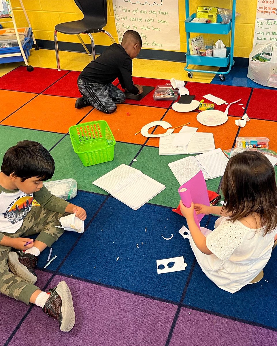 DunwoodyStem's tweet image. 1st graders completed their Severe Weather #PBL by using the EDP to design severe weather safety kit prototypes. Each classroom also assembled a real kit for the classroom. @MsTaggartsClass @DCSDSTEM