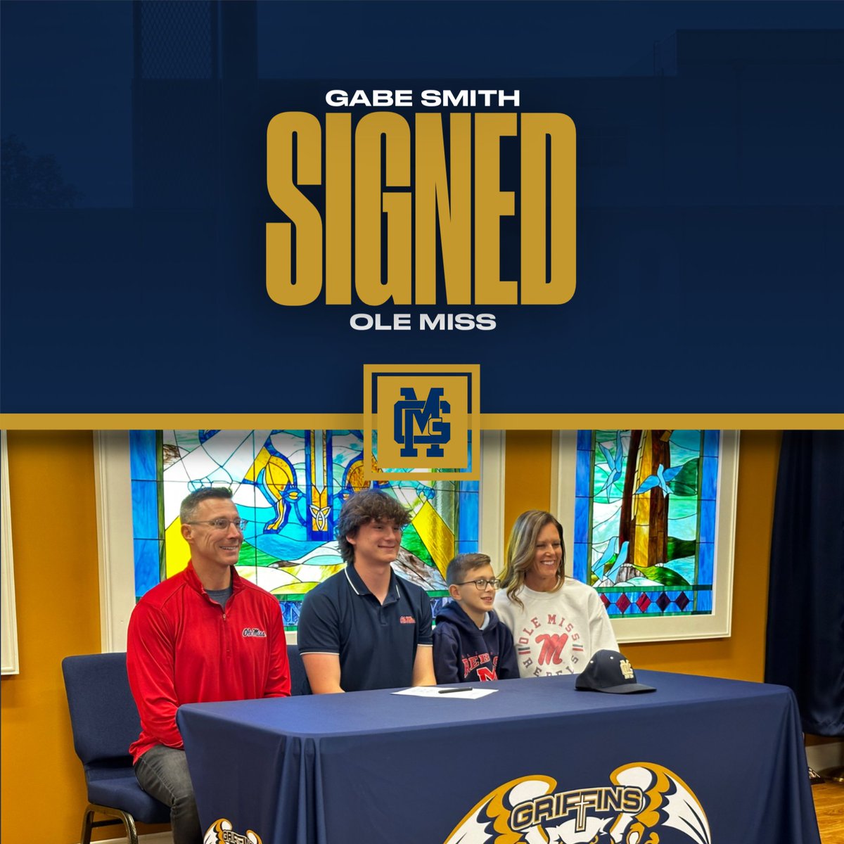 Congratulations Gabe Smith on signing with Ole Miss! <a href="/GabeSmith05/">Gabe Smith</a> <a href="/OleMissBSB/">Ole Miss Baseball</a>