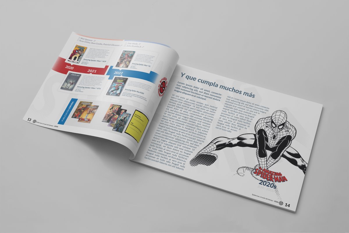 EnvyArt's tweet photo. YO: Joder cada 2x3 tengo que revisar la guía de lectura de Spiderman de @Bamf_ , voy a intentar hacerme una chuletilla de lo más importante.

LA CHULETILLA: https://t.co/6oOTatNmOw