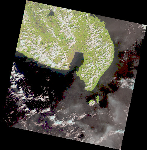 USGS_HDDS's tweet photo. 2 scenes of LANDSAT ingested to HDDS for event 202210_Tropical_Storm_Nalgae_PHL #Nalgae #Paeng https://t.co/vt6cpDJlk9 https://t.co/jdrnJoUJ0D