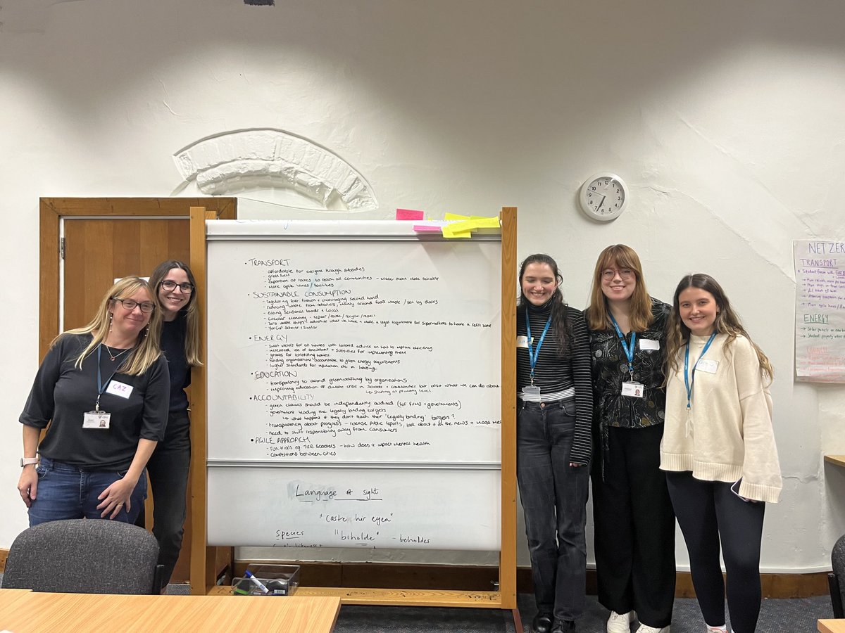 Loved co-facilitating the #ESRCFestival #NetZero Workshops over the past 2 weeks with @larastoneyy <a href="/Kelli_Kennedy13/">Dr Kelli Kennedy</a> <a href="/carolyn_snell/">Professor Carolyn Snell</a>! Really great manifesto’s generated by students in York, which will be shown at #cop27egypt next week! 🌍♻️ 
<a href="/UniOfYork/">University of York</a> <a href="/UoY_SBS/">School for Business and Society 🏫</a>