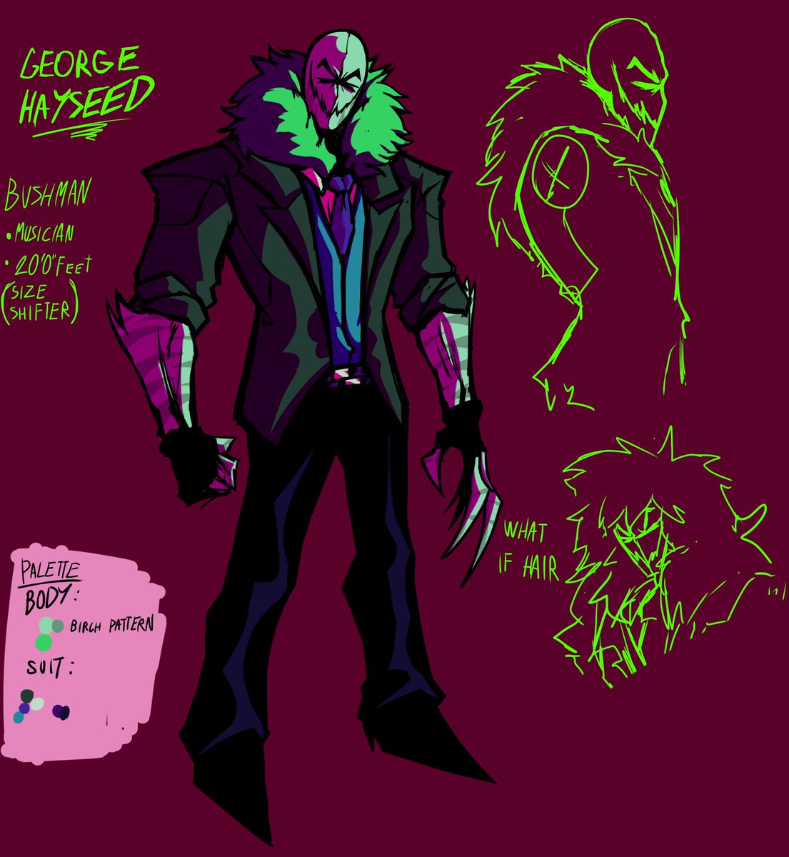 _1Hayseed1_'s tweet image. george oc redesign by :@FatSurvival @FatSurvival !!!!!!!!!!:&amp;amp;&amp;amp;

!!!!!!!!

!!!!!!!!! he look so good

Thank oyou @FatSurvival