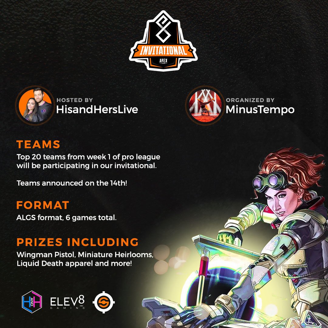 Elev8Gaming's tweet photo. Info about our 10k invitational.
November 16th, mark the date! ⚡️ https://t.co/qGjA28rIV4