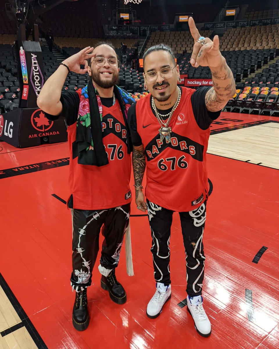 WE ARE DOING THE <a href="/Raptors/">Toronto Raptors</a> HALF TIME SHOW TO CELEBRATE INDIGENOUS HERITAGE NIGHT 🌻✨❤️‍🔥

WE BEEN HUGE RAPS FANS FOR AS LONG AS WE COULD REMEMBER SO THIS IS HUGE FOR US!!!! 

TONIGHT WE CELEBRATE INDIGENOUS EXCELLENCE ✊🏼✊🏼