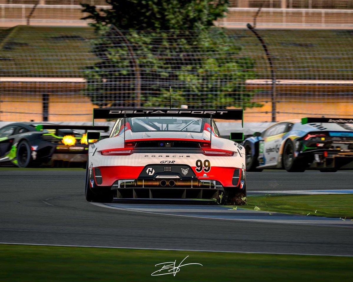 Round 3✔️

The #99 Hardpoint By DeltaSport Porsche qualified P10 and went as far as leading its first lap of the season around IMS. After a solid run, our drivers brought our team home P14. 

We’re looking forward to round 4 at Daytona International Speedway on Sunday, Nov. 20.