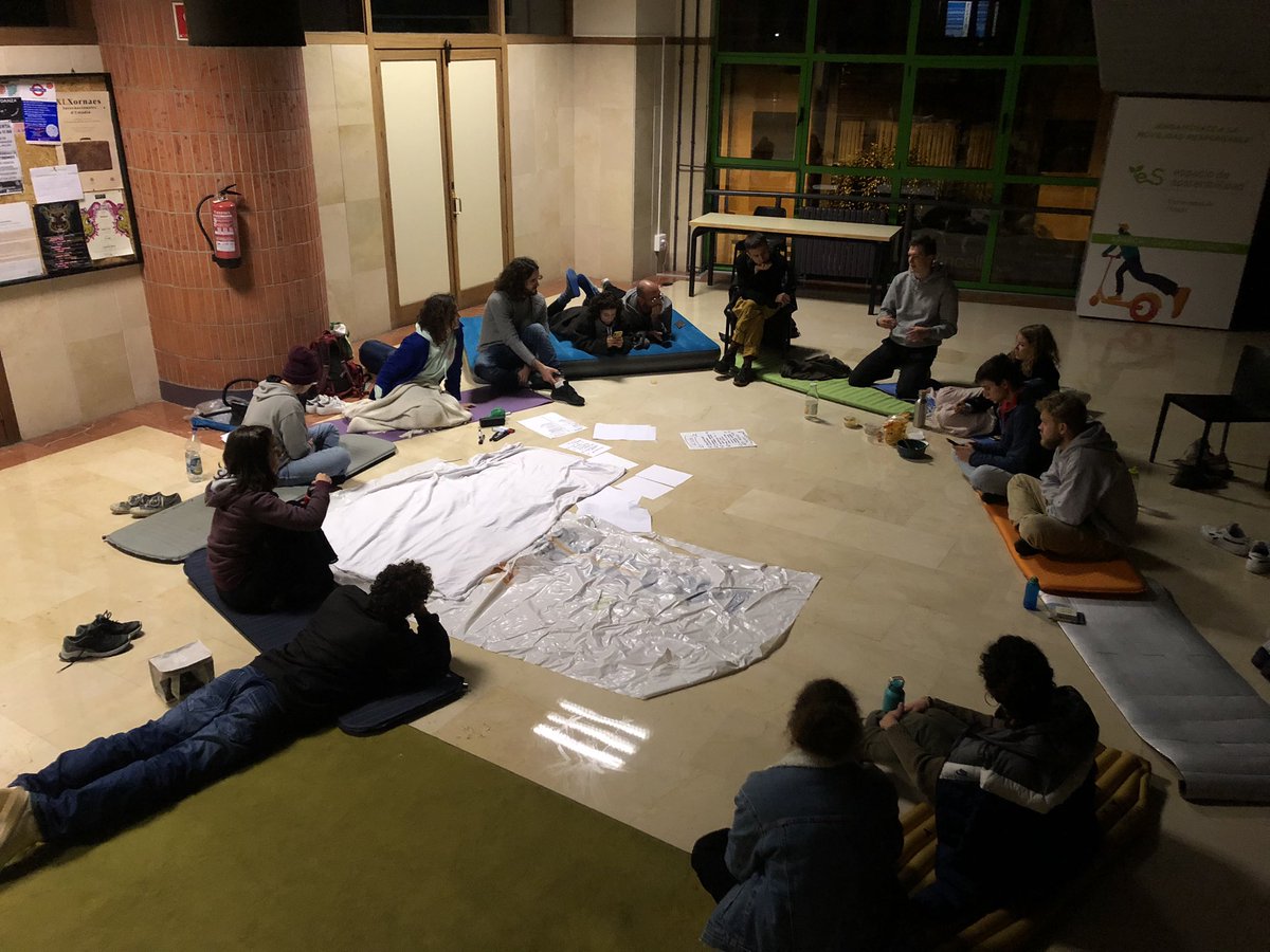End Fossil Occupy Asturies tweet media