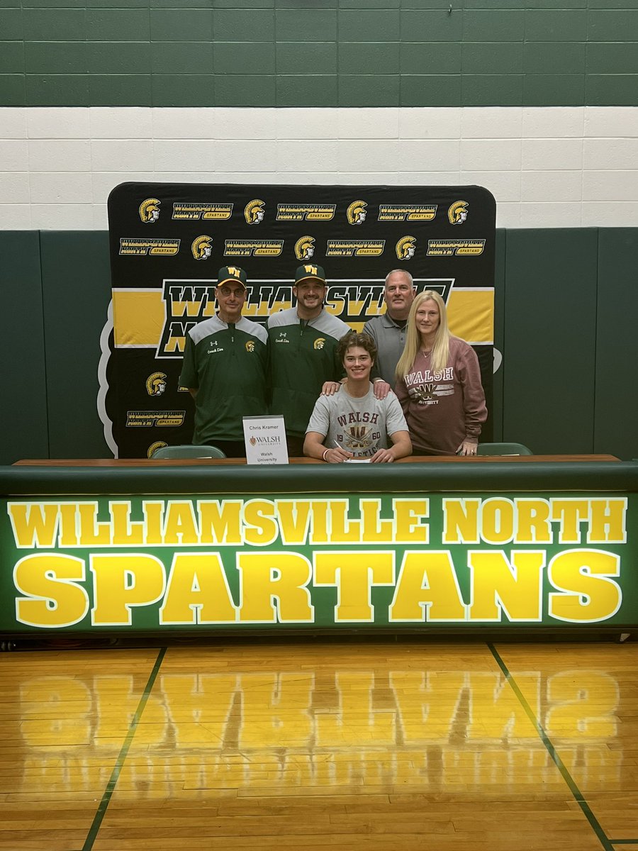 Congrats to our guy <a href="/ChrisKramer216/">Chris Kramer</a> on signing with <a href="/WalshUBaseball/">Walsh U Baseball</a> today! Big year ahead for him and all the Spartans! s/o <a href="/HotCorner_/">Hot Corner Athletics</a> for continuing to work with our guys and make them better!