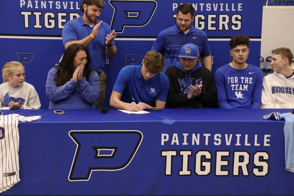 Paintsville Baseball on Twitter "2023 RHP _connorfugate signs his NLI