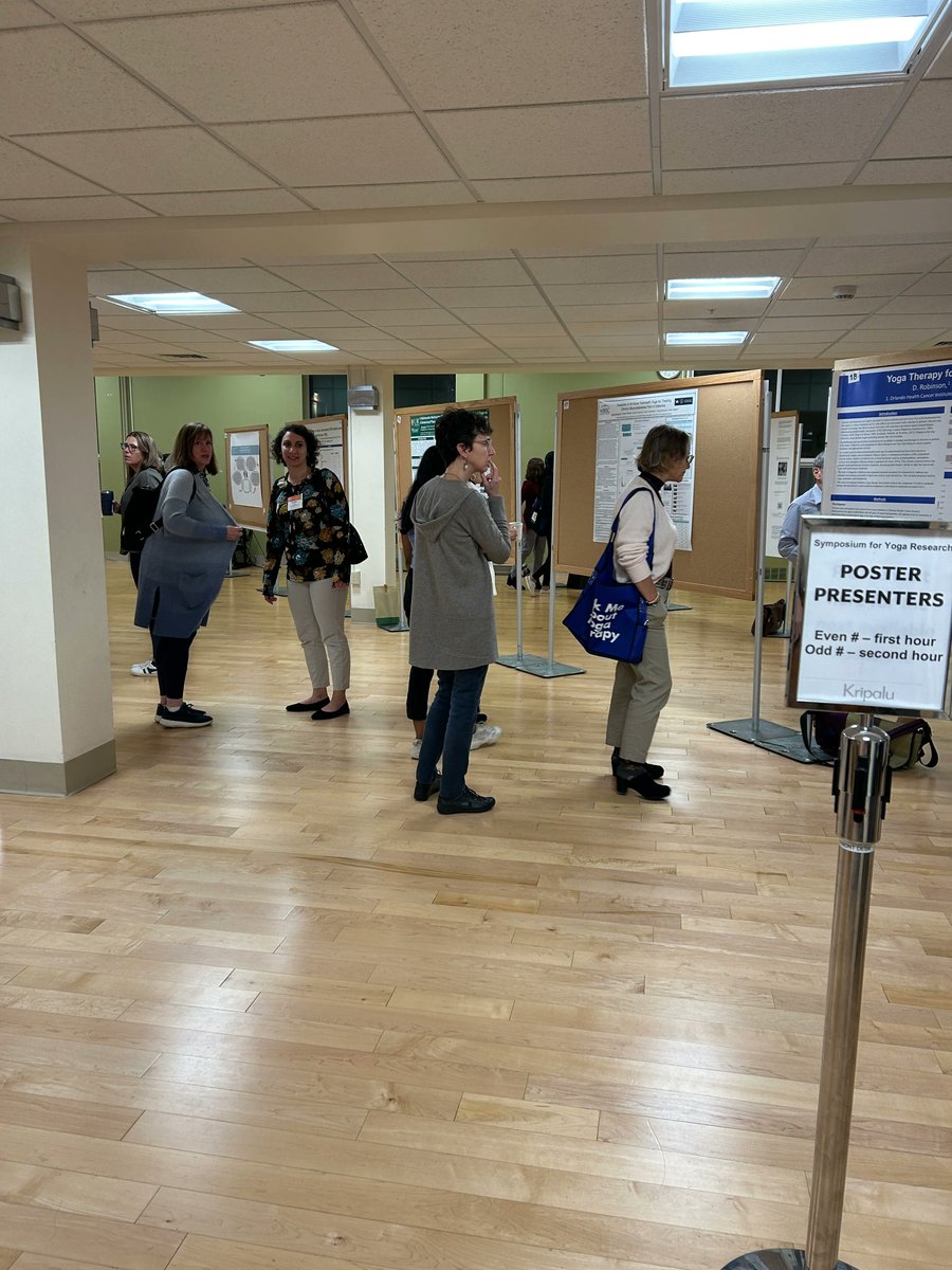 Did you catch this year's poster presentations at the Symposium on Yoga Research (SYR) this past October? Poster sessions are a vital part of SYR and an important opportunity for researchers at all career stages to present and discuss their work with other researchers.