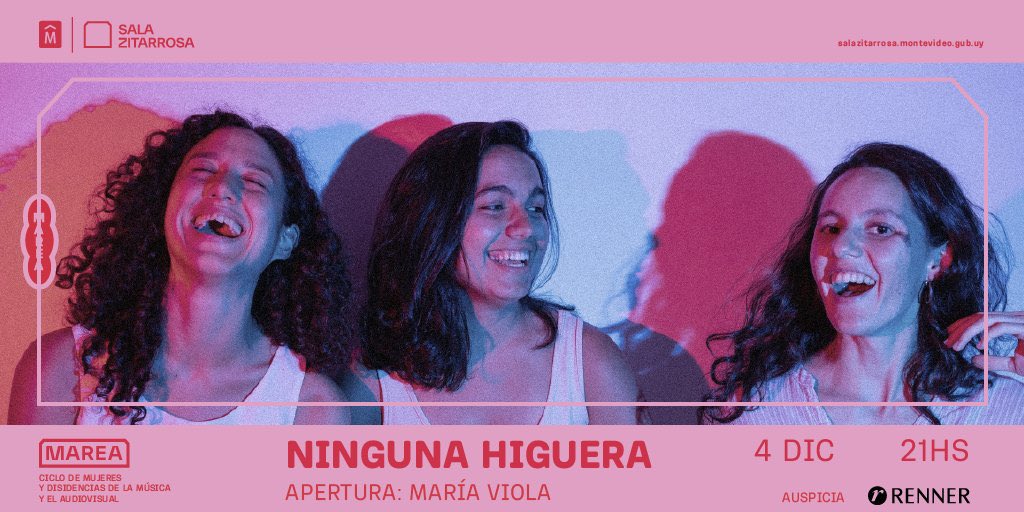 💥💥 Tocamos en la SALA ZITARROSA

⏩ Podés comprar tu entrada por Tickantel

En la apertura nos acompaña la increíble María Viola

Nos vemos el domingo 4 de diciembre ☺️☺️

tickantel.com.uy/inicio/especta…