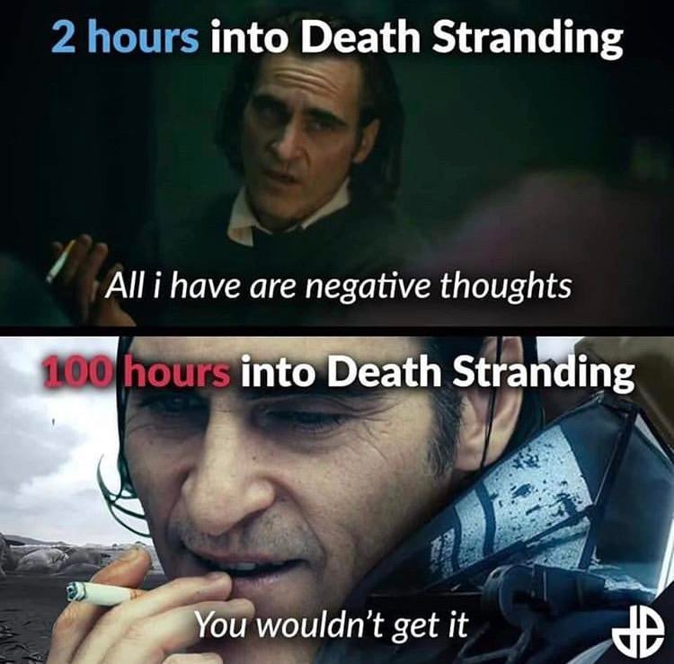 twitch.tv/David_Montage?… proceeds to trip on nothing. #DeathStranding #DeathStranding3rdAnniversary #DeathStrandingDirectorsCut #twitchtv #streamer #shitposter #chadgaming #monke #metalhead #games #MEMES #memesdaily #memes2022 #memeslover #Memes_Of_The_Dank #goodvibes #bean