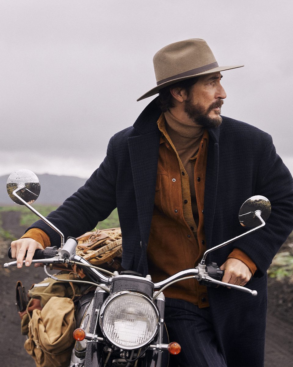 Inspired by a mythic realm of epic landscapes, outerwear pieces are crafted from enduring materials for a season of discovery. Shop #TheBRLook at bit.ly/3Fk7I1d.